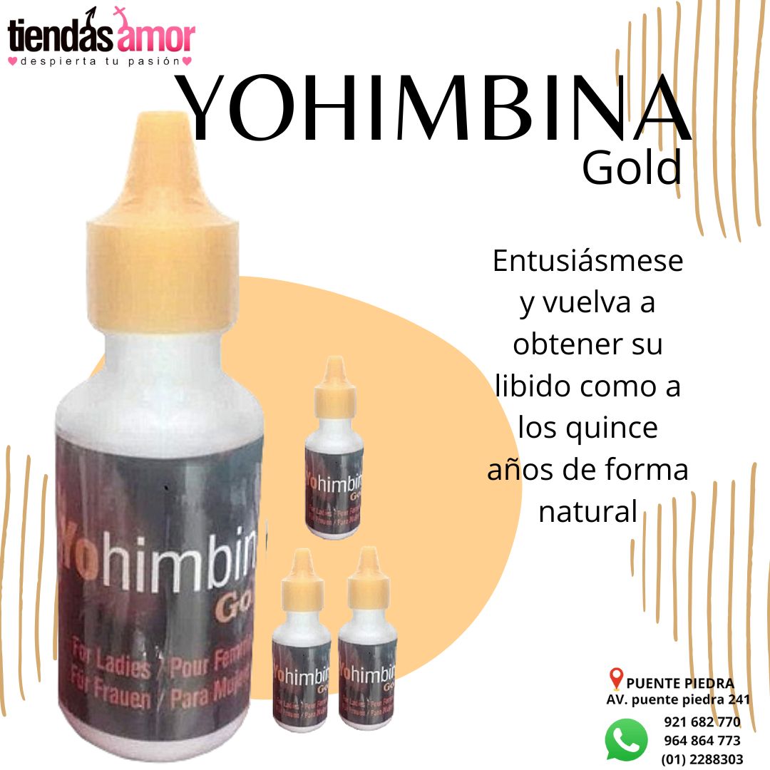 YOHIMBINA AFRODISIACO EN GOTAS PARA MUJERES FRIAS